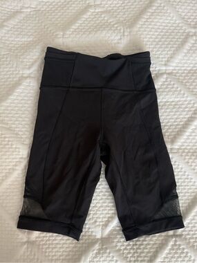 Lululemon High-Waist Biker Shorts
